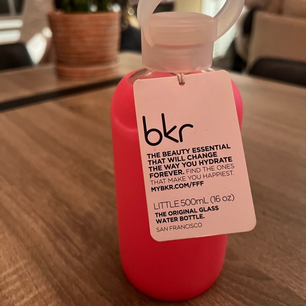 BKR water bottle with silicone sleeve